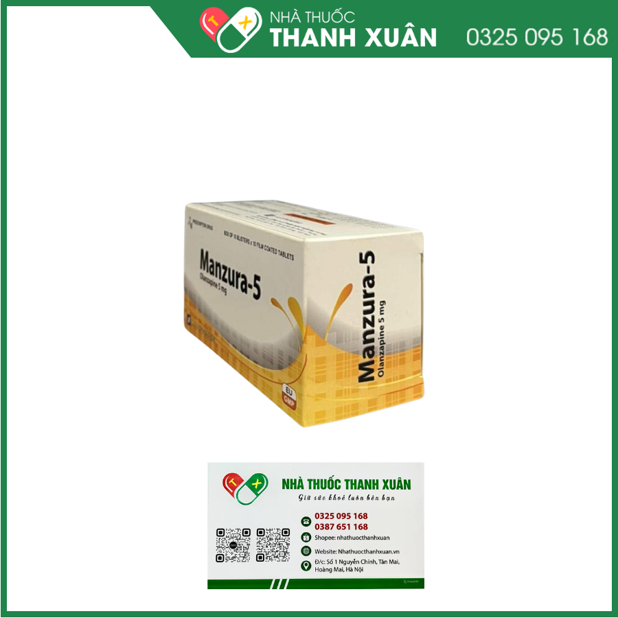 Manzura-5 điều trị tâm thần phân liệt