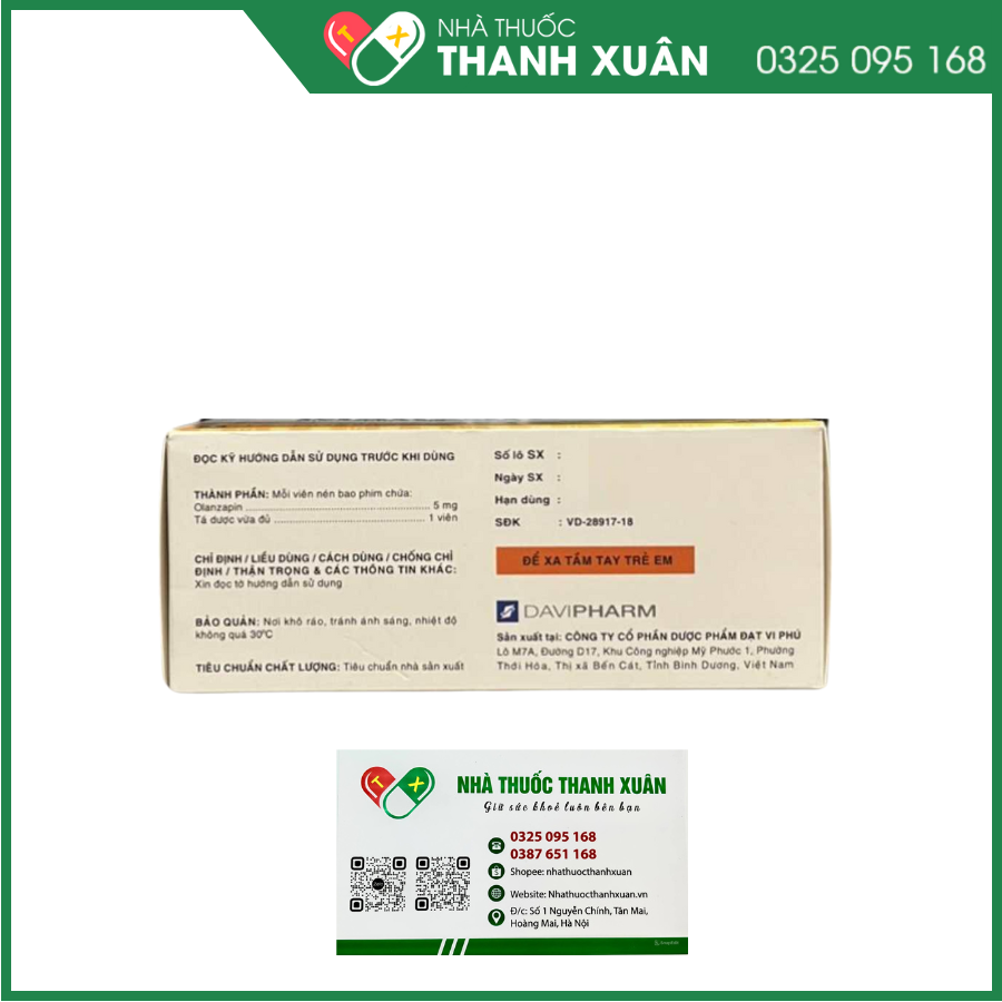 Manzura-5 điều trị tâm thần phân liệt