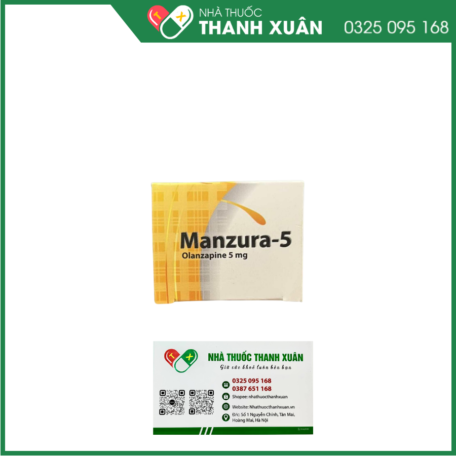 Manzura-5 điều trị tâm thần phân liệt