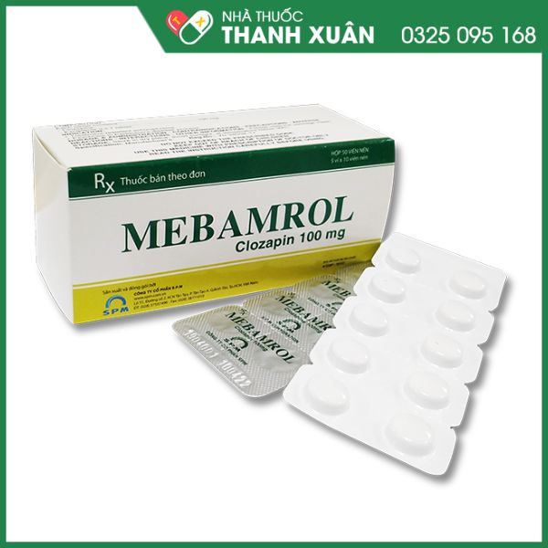 Mebamrol điều trị tâm thần phân liệt và loạn thần