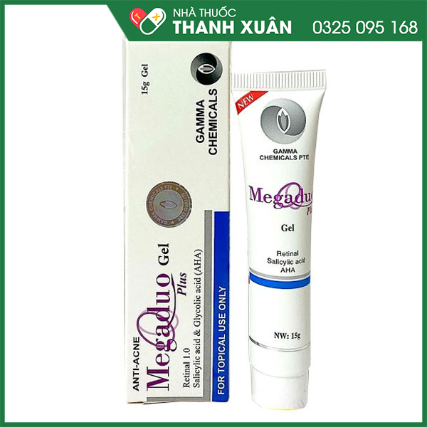 Megadua Megaduo Plus gel ngừa mụn trứng cá, ngừa thâm