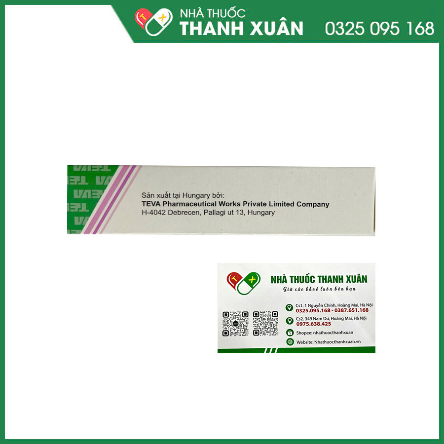 Meloxicam-Teva 7,5mg thuốc chống viêm xương khớp