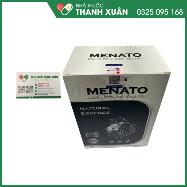 Menato hỗ trợ bổ thận tráng dương, tăng cường sinh lực
