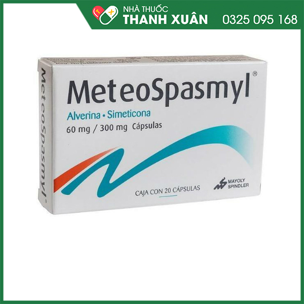 MeteoSpasmyl trị rối loạn đường ruột, trướng bụng