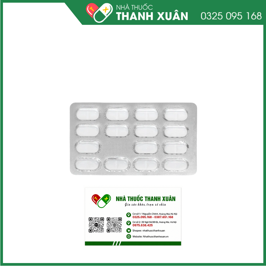 Metformin STELLA 850mg điều trị đái tháo đường