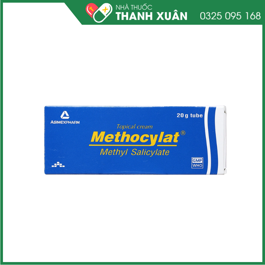 Kem bôi da Methocylat giảm đau nhức cơ xương khớp