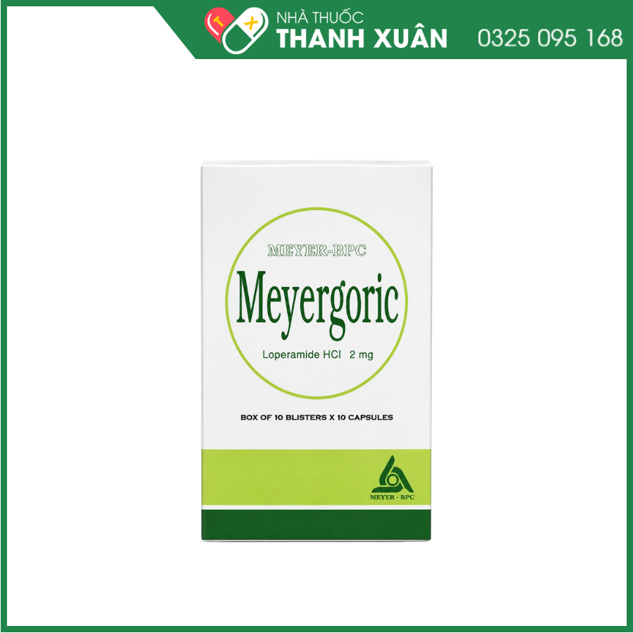 Meyergoric điều trị tiêu chảy cấp và mạn tính