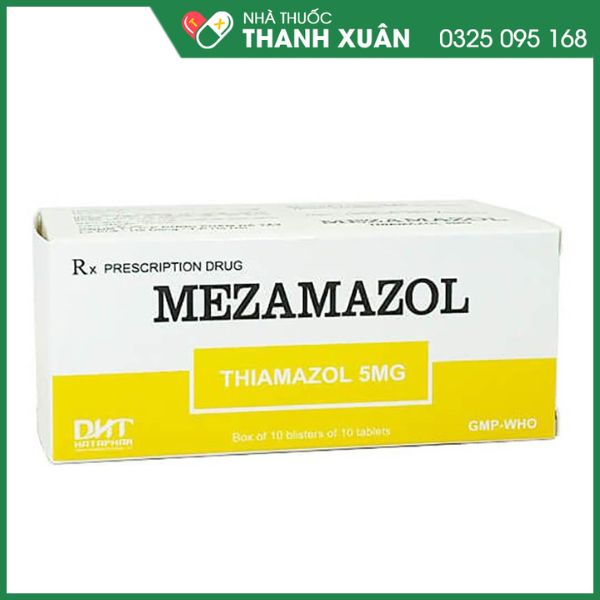 Mezamazol hỗ trợ điều trị chứng cường giáp