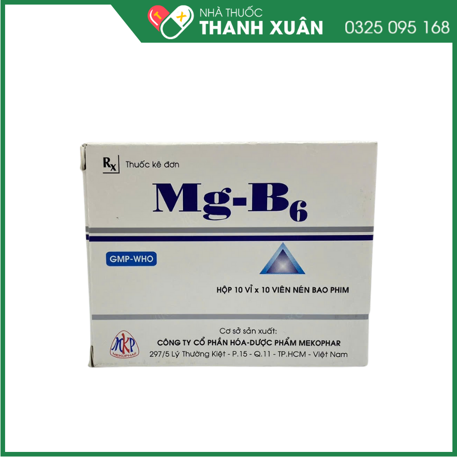 Mg-B6 điều trị các trường hợp thiếu magnise