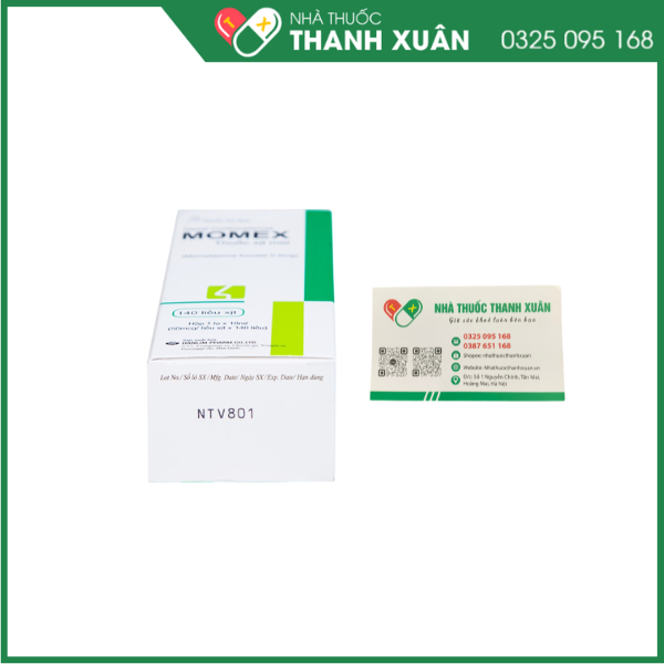 Hỗn dịch xịt mũi Momex Nasal Spray Hanlim điều trị viêm mũi theo mùa