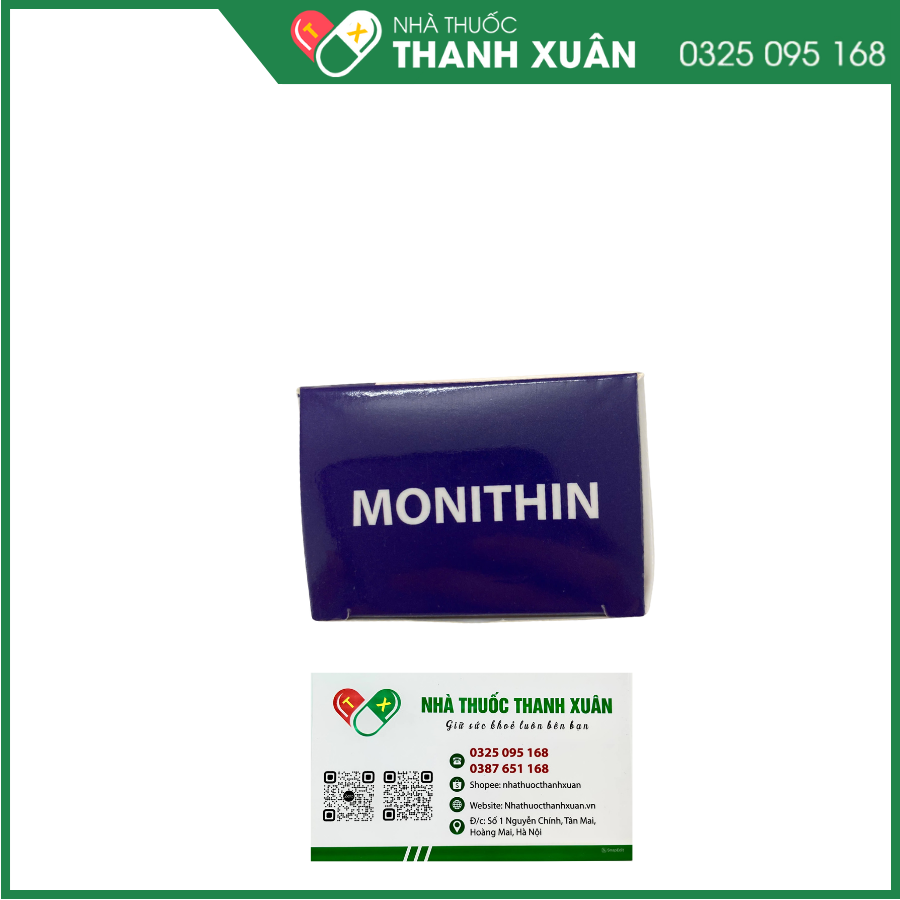 Monithin điều trị mụn trứng cá