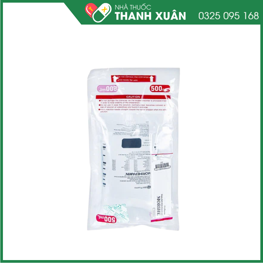 Morihepamin 500ml trị hội chứng não gan