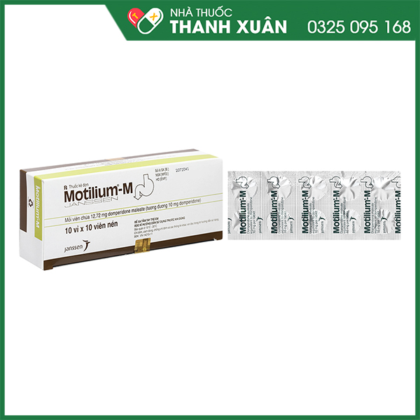 Motilium-M điều trị triệu chứng nôn và buồn nôn