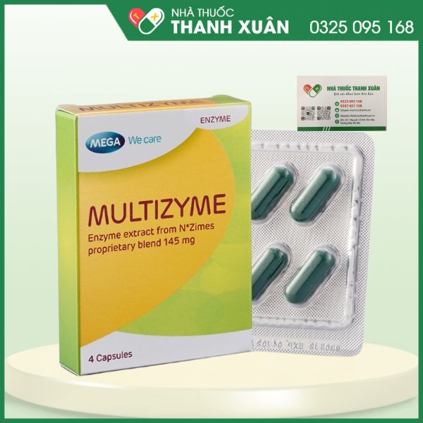 Multizyme - Bổ sung enzyme hỗ trợ tăng cường tiêu hóa