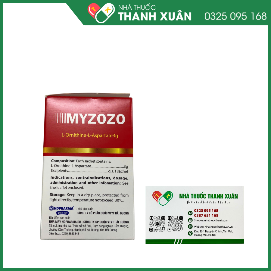 Myzozo điều trị bệnh lý về gan