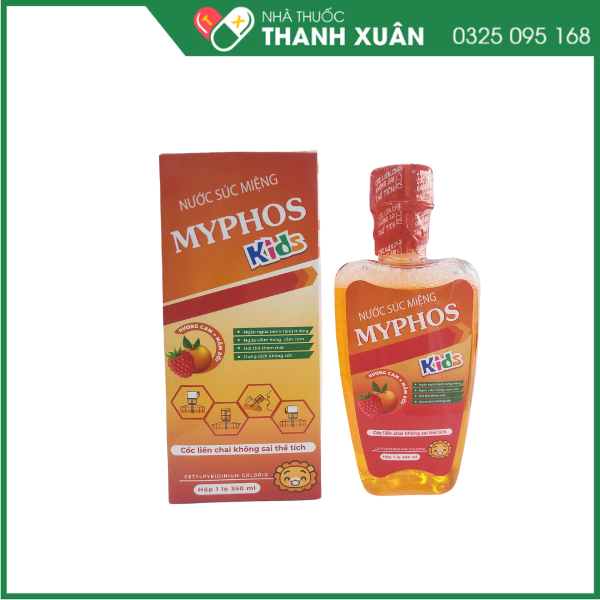 MYPHOS Kids hỗ trợ điều trị và phòng ngừa các rối loạn do vi khuẩn hoặc ...