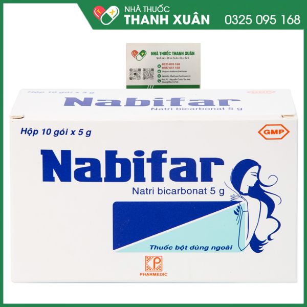 Nabifar - Dùng để vệ sinh phụ nữ