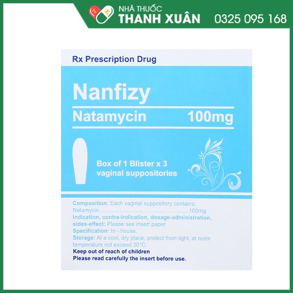 Nanfizy trị và dự phòng nhiễm nấm âm đạo