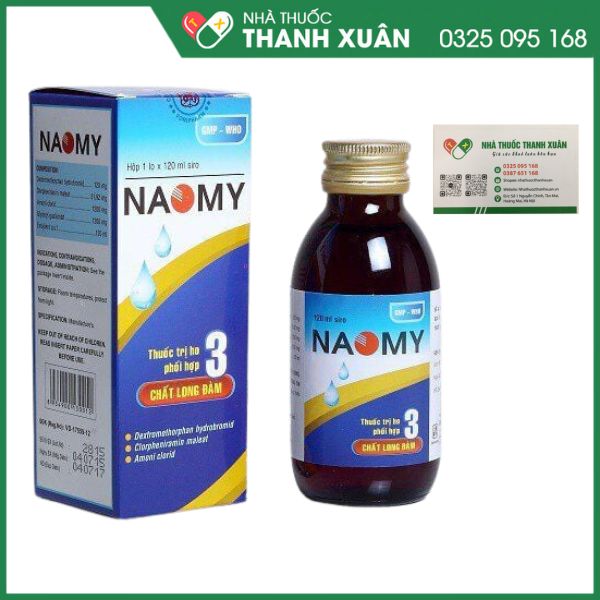 Naomy - Giảm các triệu chứng ho