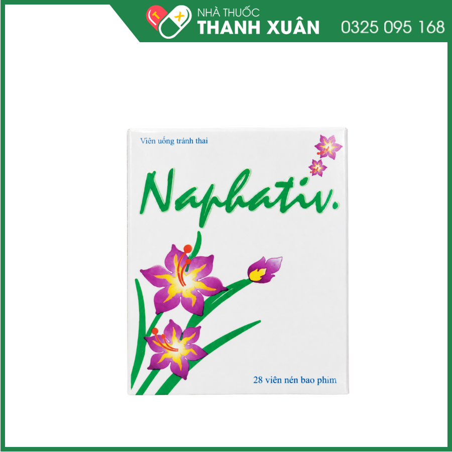 Naphativ dùng để tránh thai