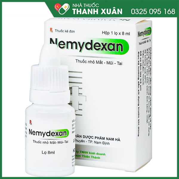 Nemydexan - thuốc nhỏ mắt trị nhiễm khuẩn