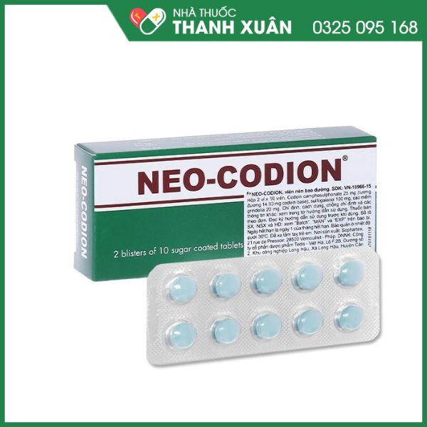 Neo-Codion trị ho khan