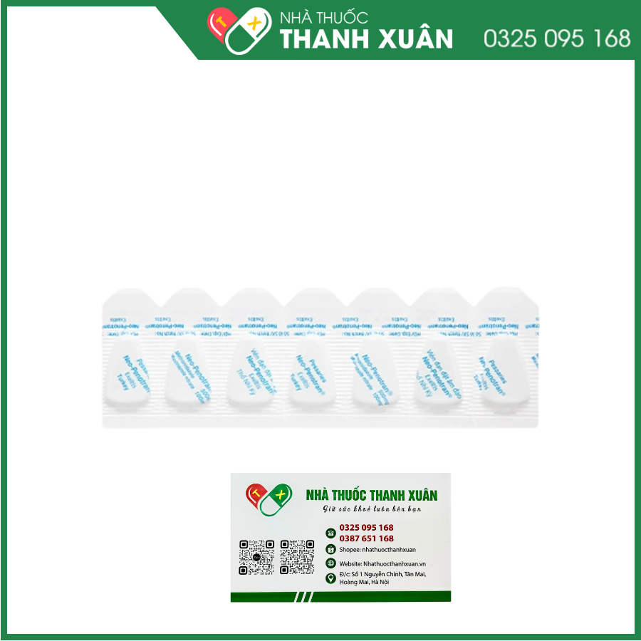 Viên đặt Neo-Penotran điều trị viêm âm đạo
