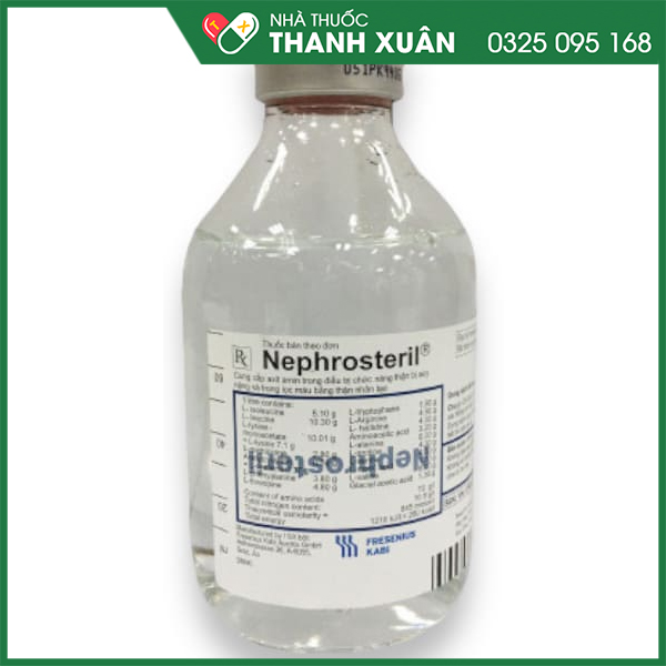 Nephrosteril điều trị suy thận cấp mãn tính