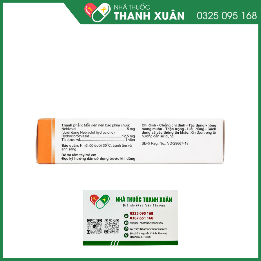 Nicarlol Plus điều trị tăng huyết áp