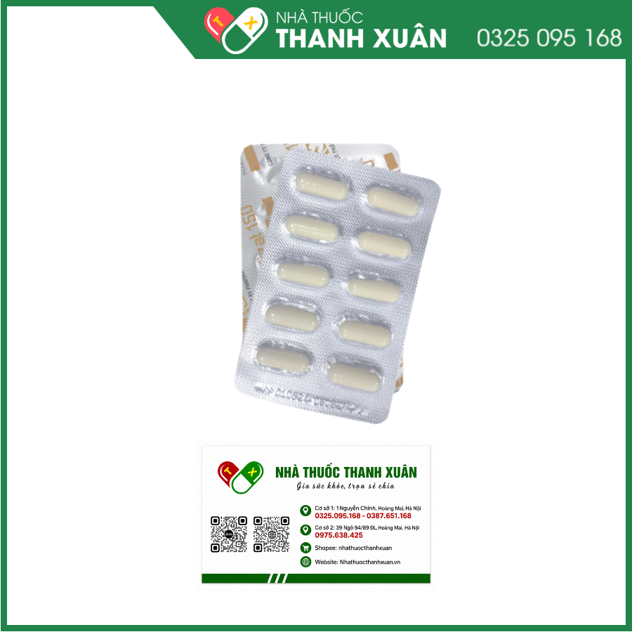 BV Nizat 150 trị loét tá tràng, loét dạ dày ác tính