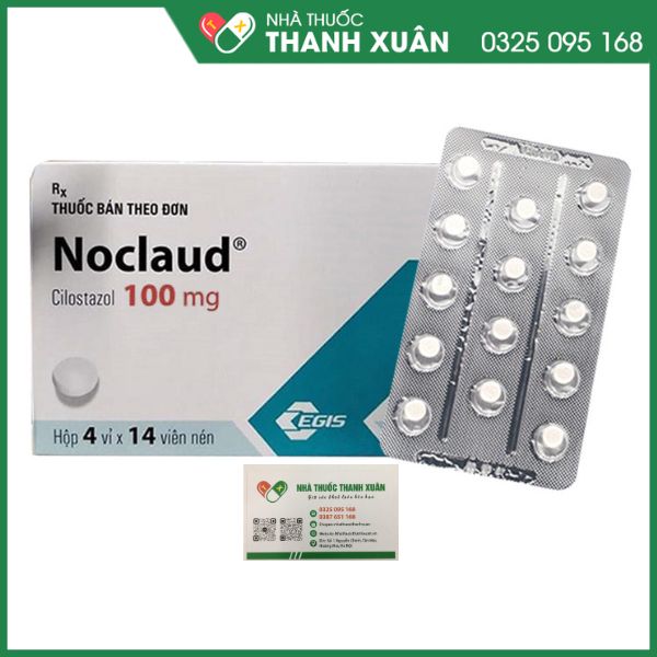 Noclaud - Điều trị triệu chứng thiếu máu cục bộ