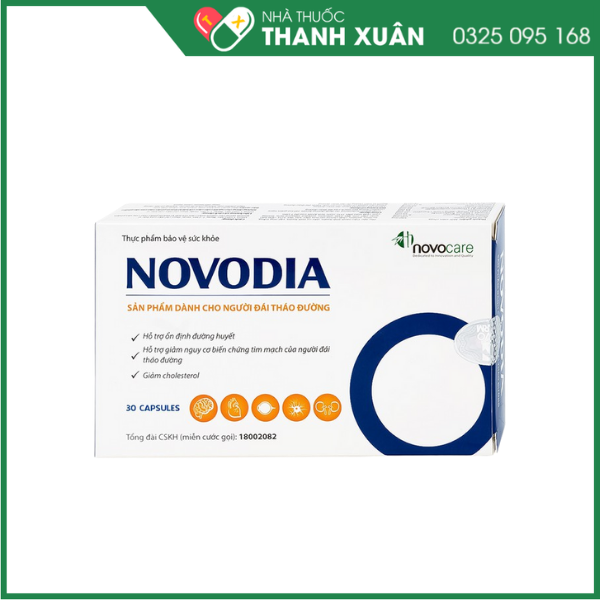 Novodia hỗ trợ giảm nguy cơ biến chứng tim mạch của đái tháo đường