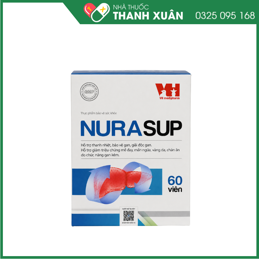 Nurasup bảo vệ gan, giải độc và tăng cường chức năng gan