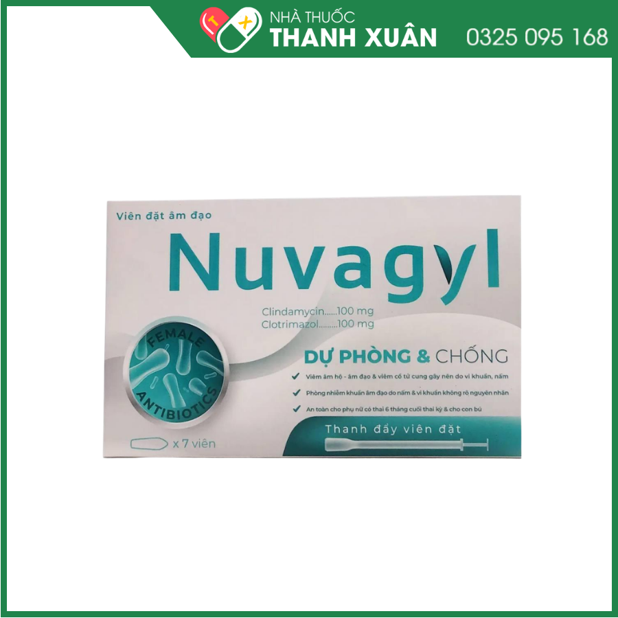 Viên đặt âm đạo Nuvagyl