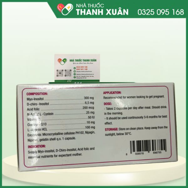 OVAQ PLUS - Bổ sung dưỡng chất cần thiết cho phụ nữ trước mang thai