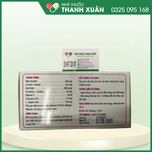 OVAQ PLUS - Bổ sung dưỡng chất cần thiết cho phụ nữ trước mang thai