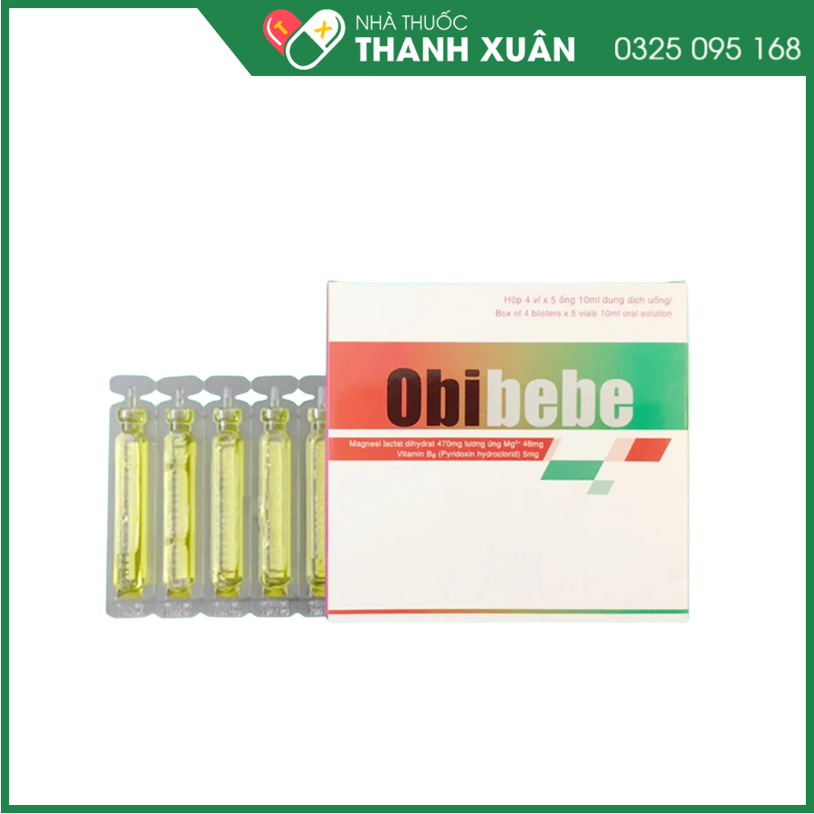 Obibebe điều trị thiếu magnesi nặng