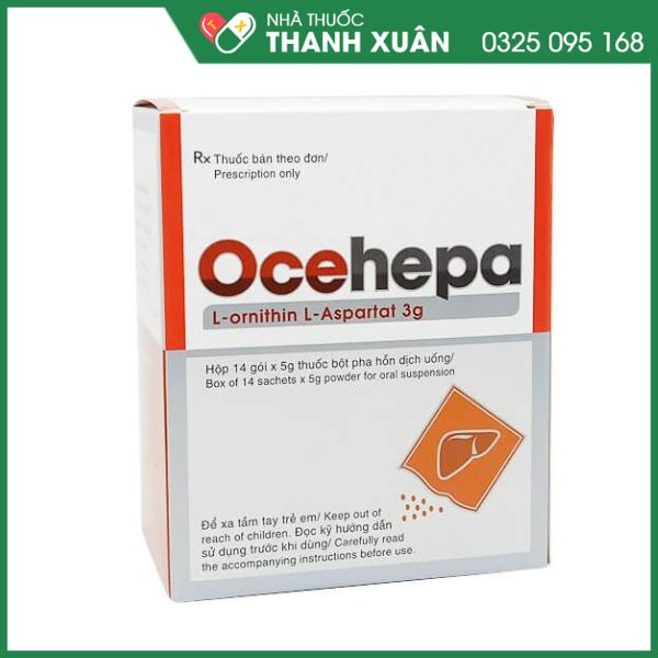 Ocehepa thuốc điều trị xơ gan, viêm gan