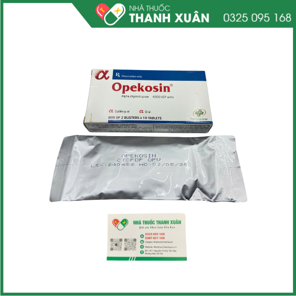 Opekosin điều trị phù nề sau chấn thương, phẫu thuật, bỏng