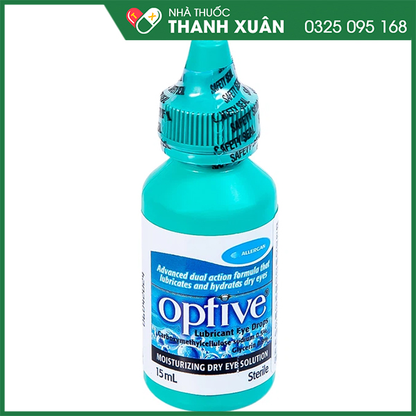 Optive giảm nóng, kích ứng mắt