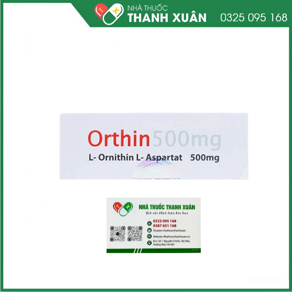 Orthin hỗ trợ điều trị hội chứng tăng amoniac trong các bệnh viêm gan cấp và mạn tính, xơ gan, não gan