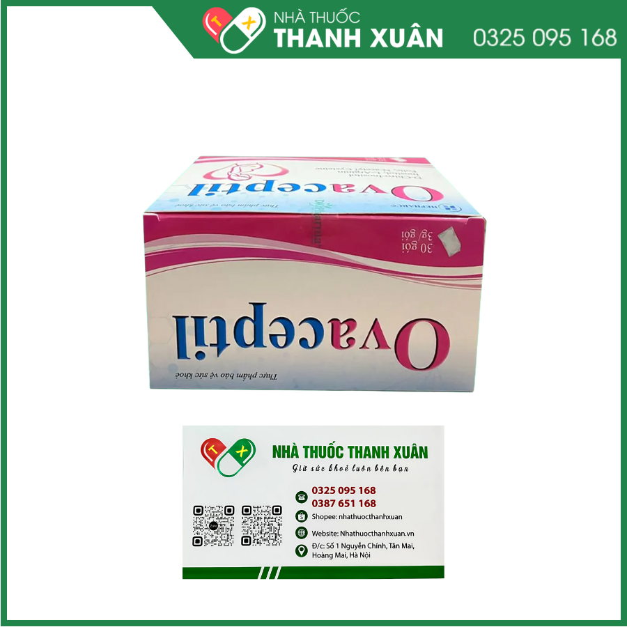 Ovaceptil - Thực phẩm bổ sung hỗ trợ sinh sản cho nữ