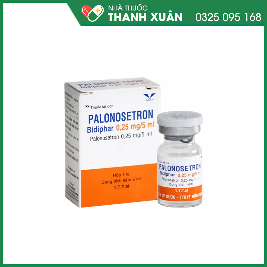 Palonosetron 0,25mg/5ml Vinphaco thuốc phòng ngừa buồn nôn và nôn