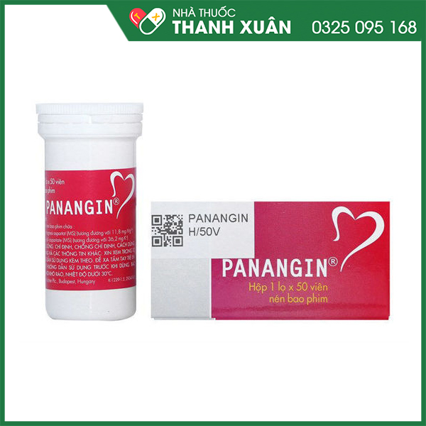 Thuốc Panangin hỗ trợ điều trị suy tim