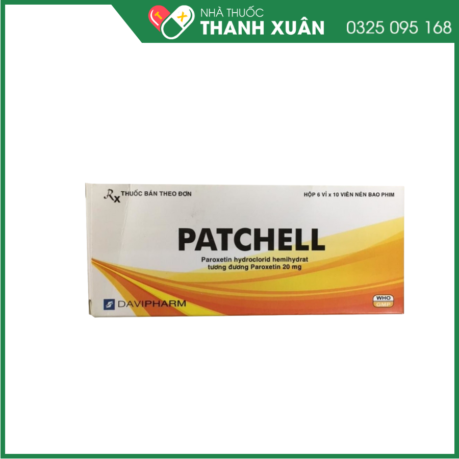 Patchell điều trị trầm cảm và các rối loạn lo âu