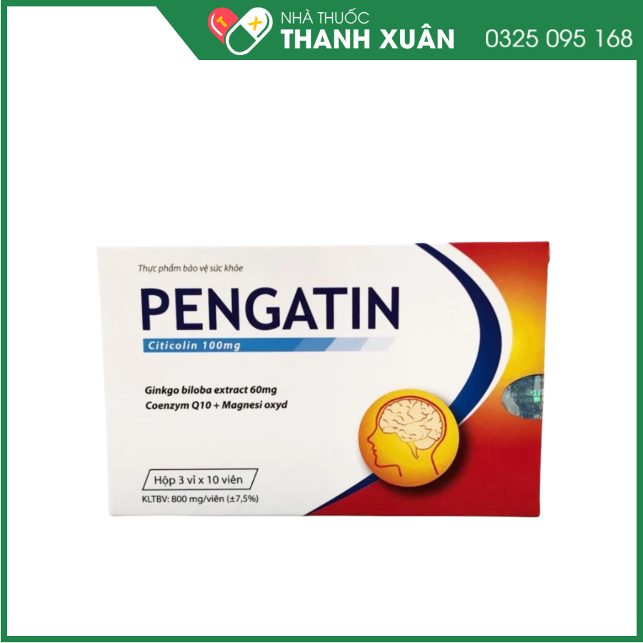 Pengatin hỗ trợ hoạt huyết, tăng cường lưu thông máu não, hỗ trợ hạn chế nguy cơ di chứng sau tai biến mạch máu não do tắc mạch