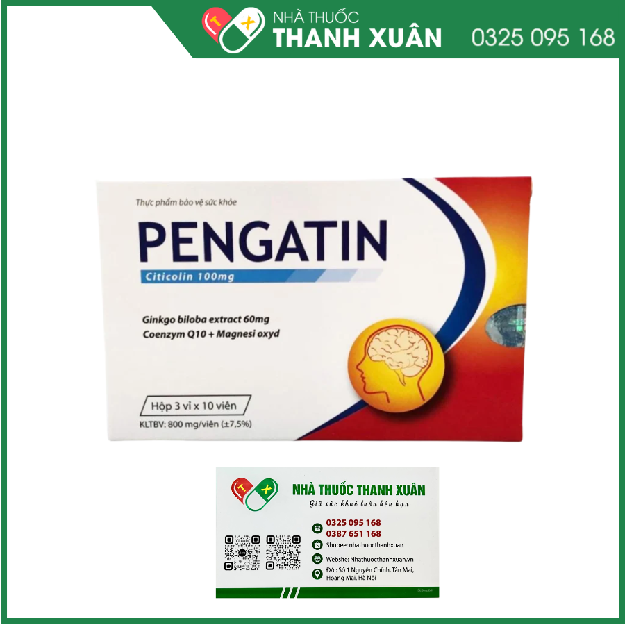 Pengatin hỗ trợ hoạt huyết, tăng cường lưu thông máu não, hỗ trợ hạn chế nguy cơ di chứng sau tai biến mạch máu não do tắc mạch