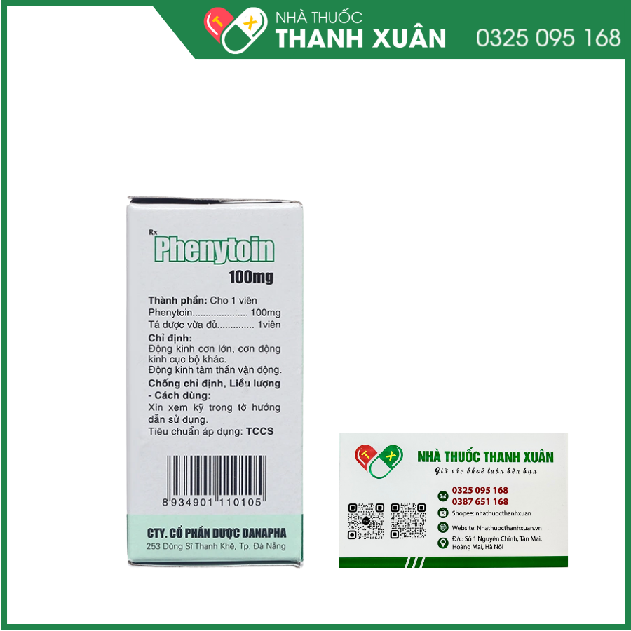 Phenytoin điều trị động kinh