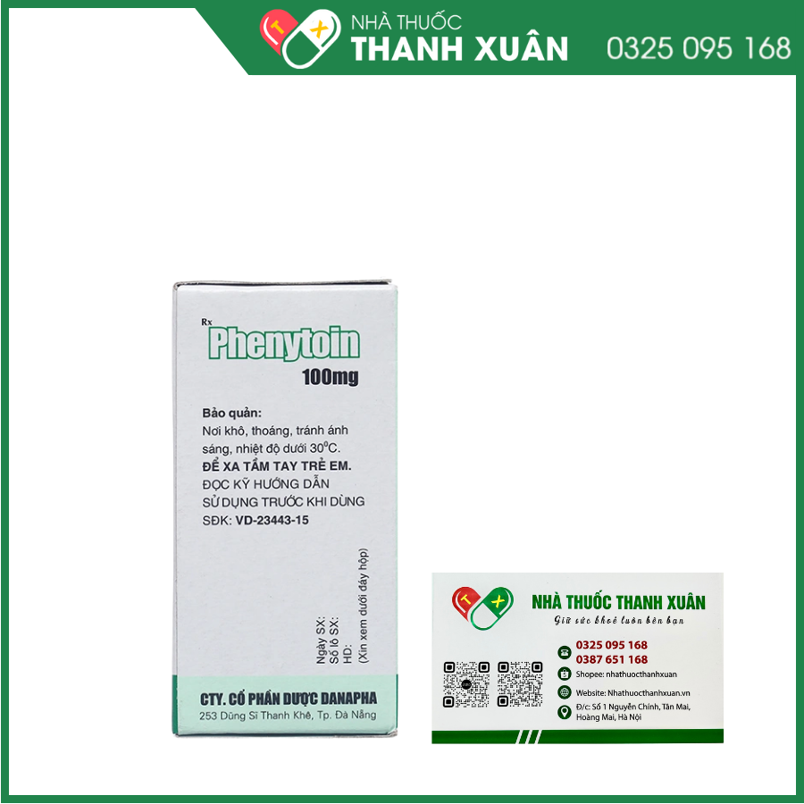 Phenytoin điều trị động kinh