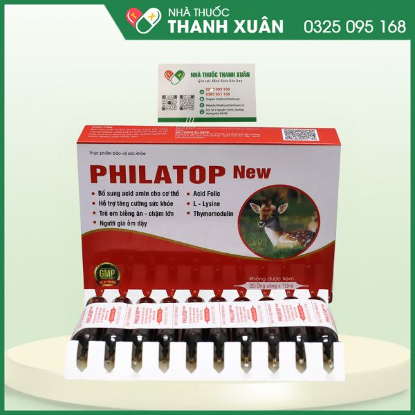 Philatop - Bổ sung đạm, acid amin cho cơ thể